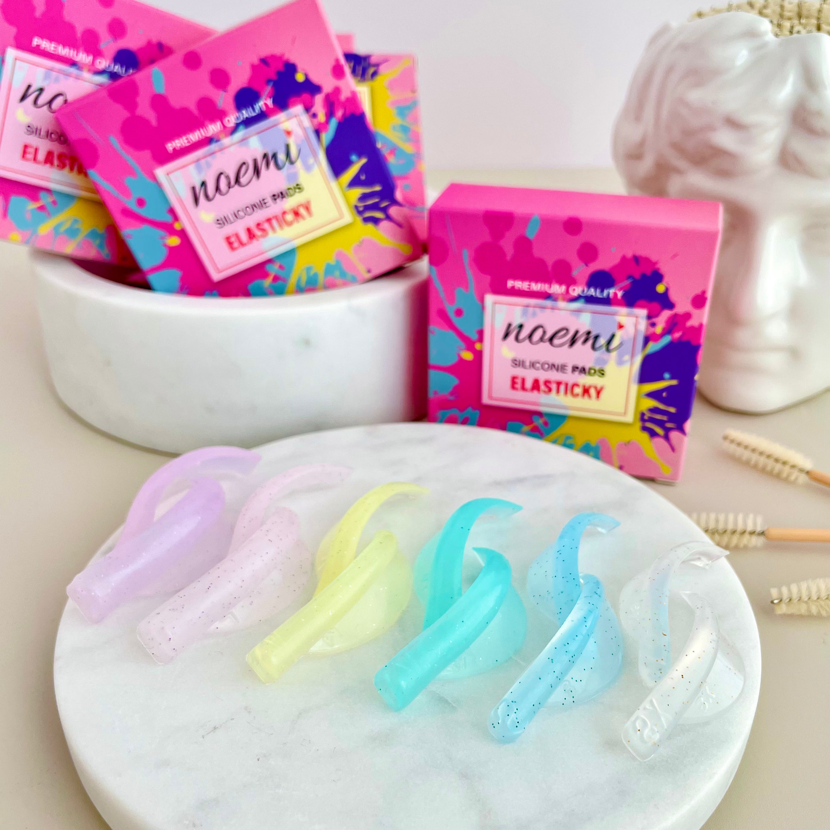 ELASTICKY Fără lipici Bigudiuri NOEMI