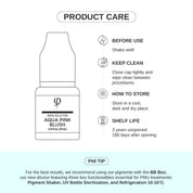 Aqua Pink Blush PMU pigment 10ml - Mr.PMU