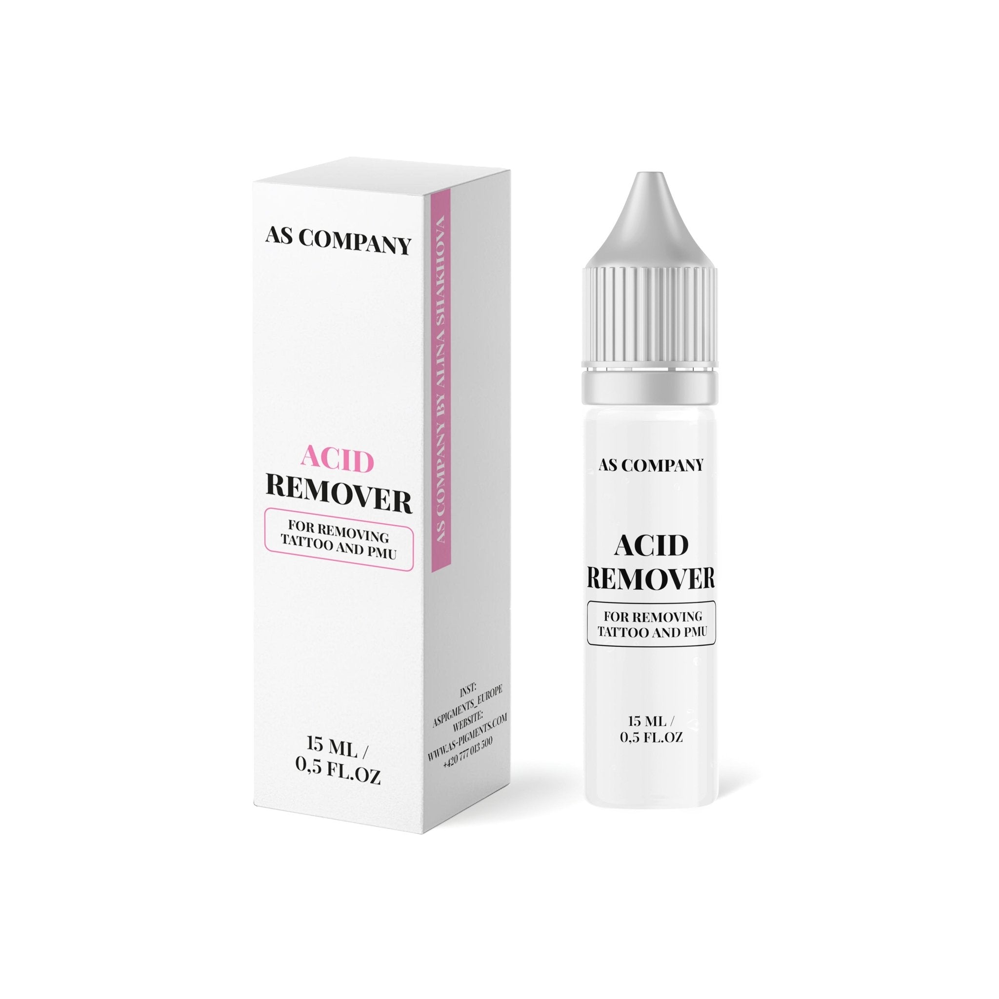 AS Pigments - Acid Remover 15ml - Mr.PMU
