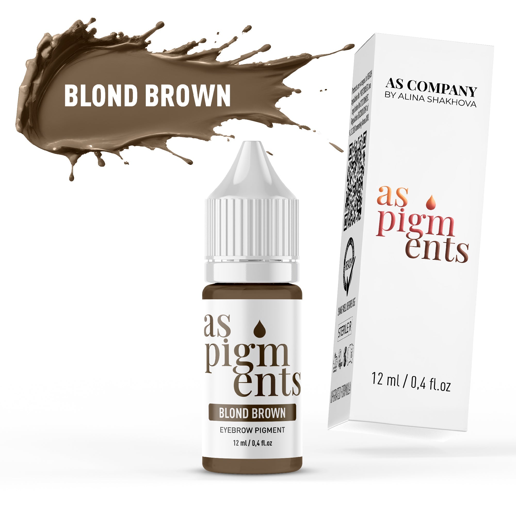AS Pigments - BLOND BROWN Brow Pigment - mrpmu