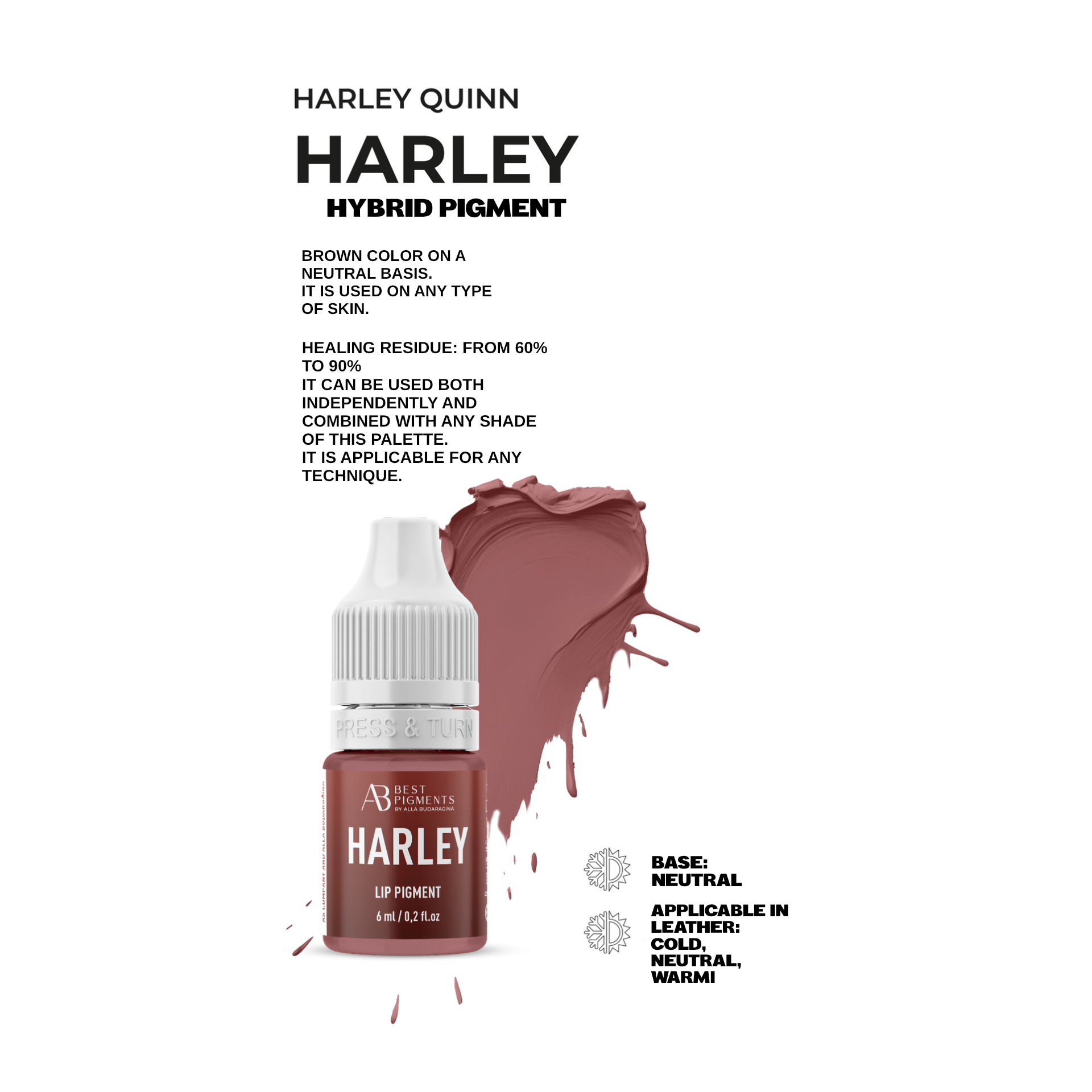 AS Pigments - HARLEY (HARLEY QUINN) 6 ml - mrpmu