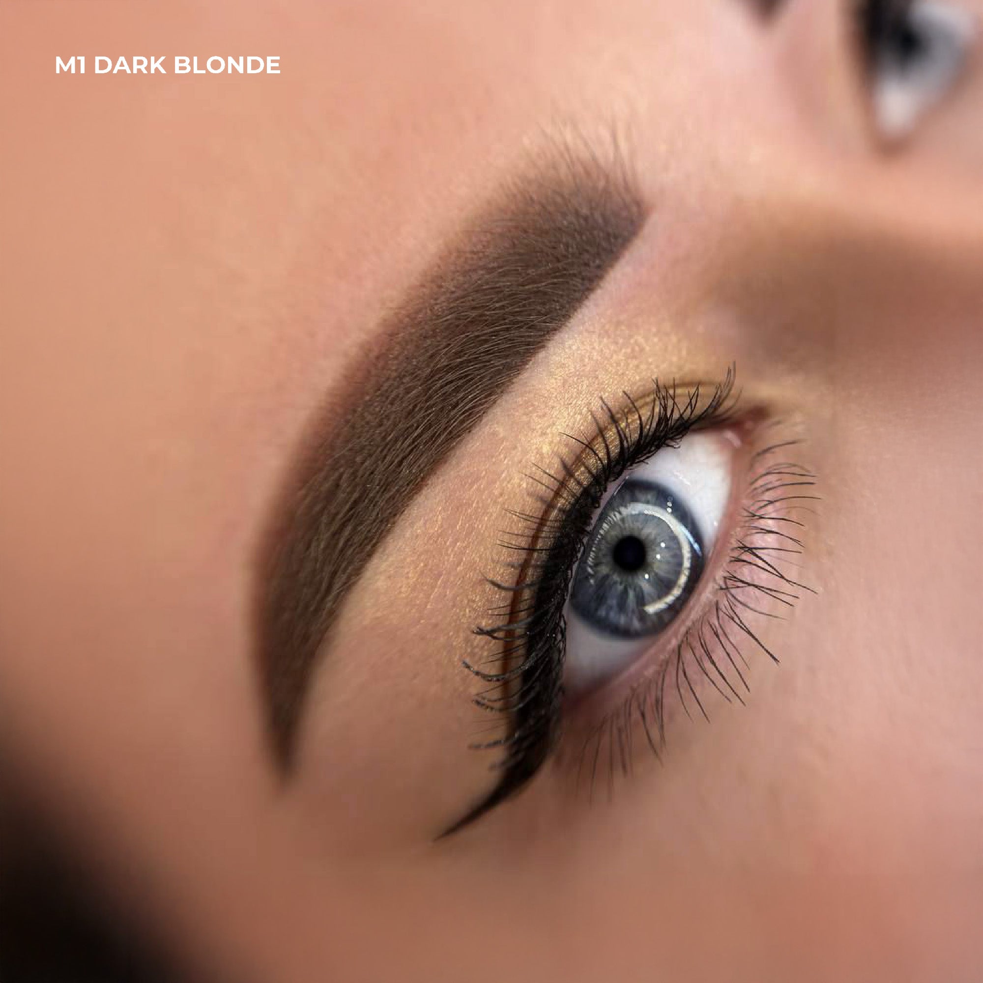 AS Pigments - M1 DARK BLONDE mineral eyebrow pigment (OPIUM LIGHT) - mrpmu