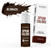 AS Pigments - OPIUM COLORS B2 BRAZIL Brow Pigment - mrpmu