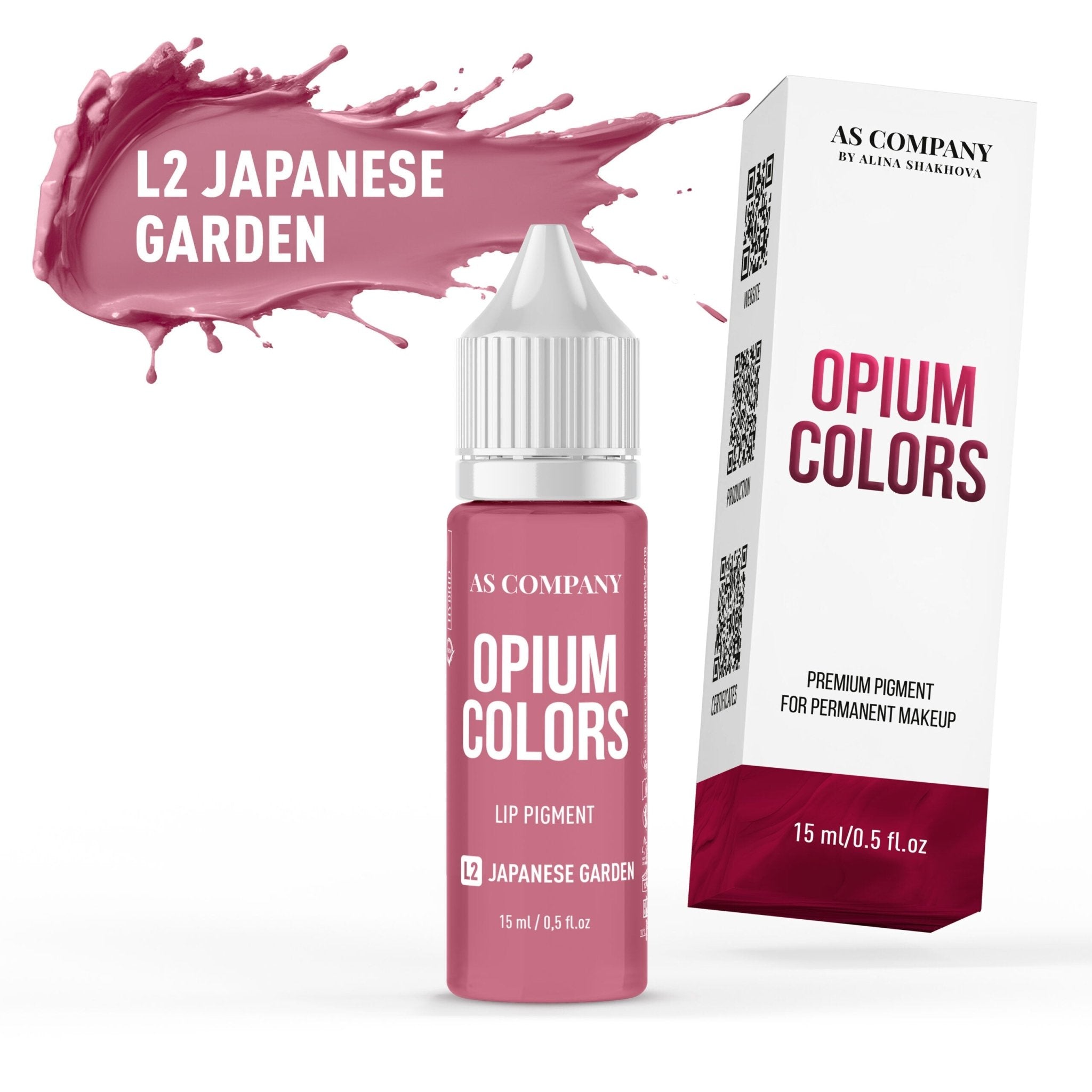 AS Pigments OPIUM COLORS - L2 JAPANESE GARDEN lip pigment - mrpmu