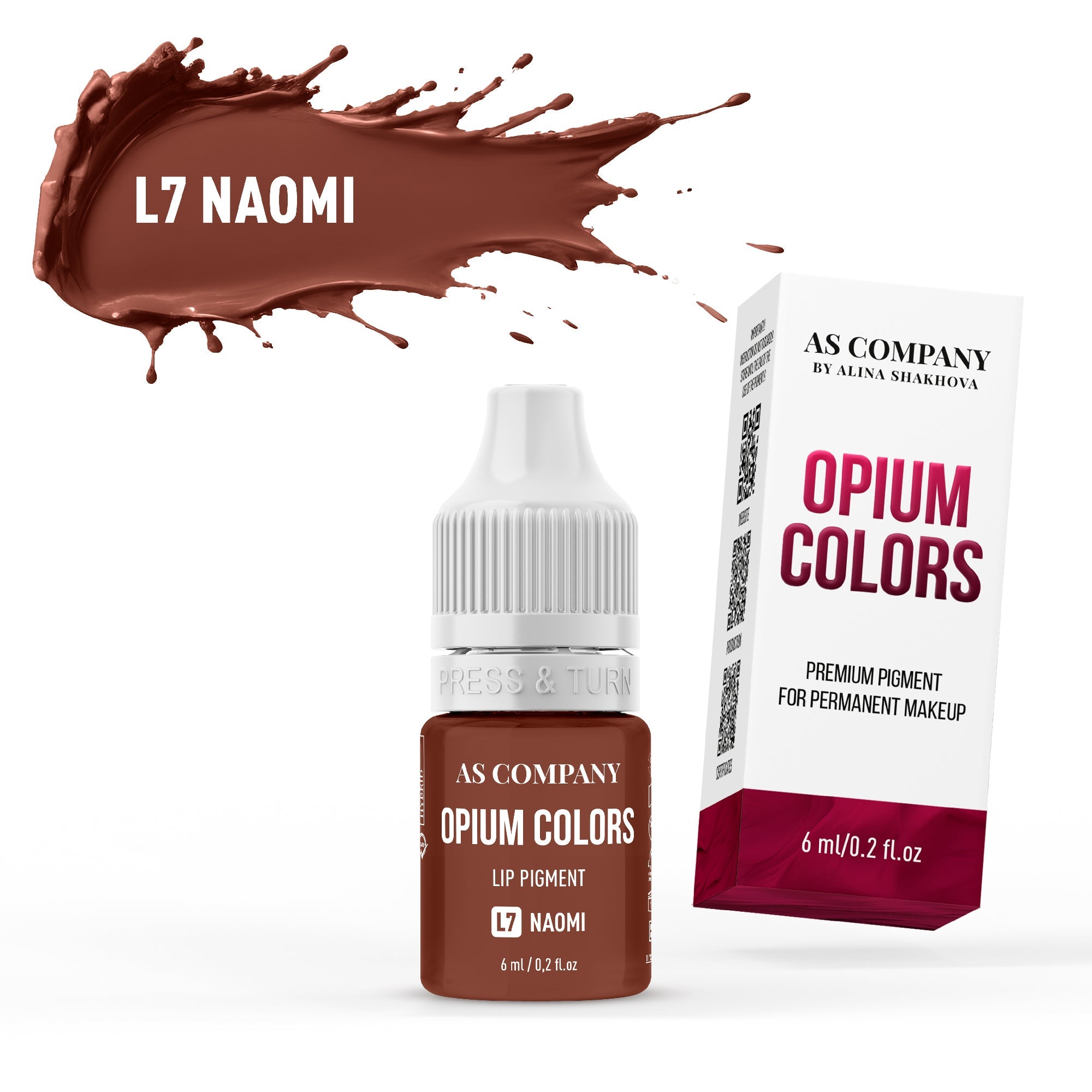 AS Pigments OPIUM COLORS - L7 NAOMI lip pigment - mrpmu