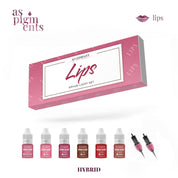 AS Pigments OPIUM COLORS - Lips set, hybrids 6 ml - mrpmu