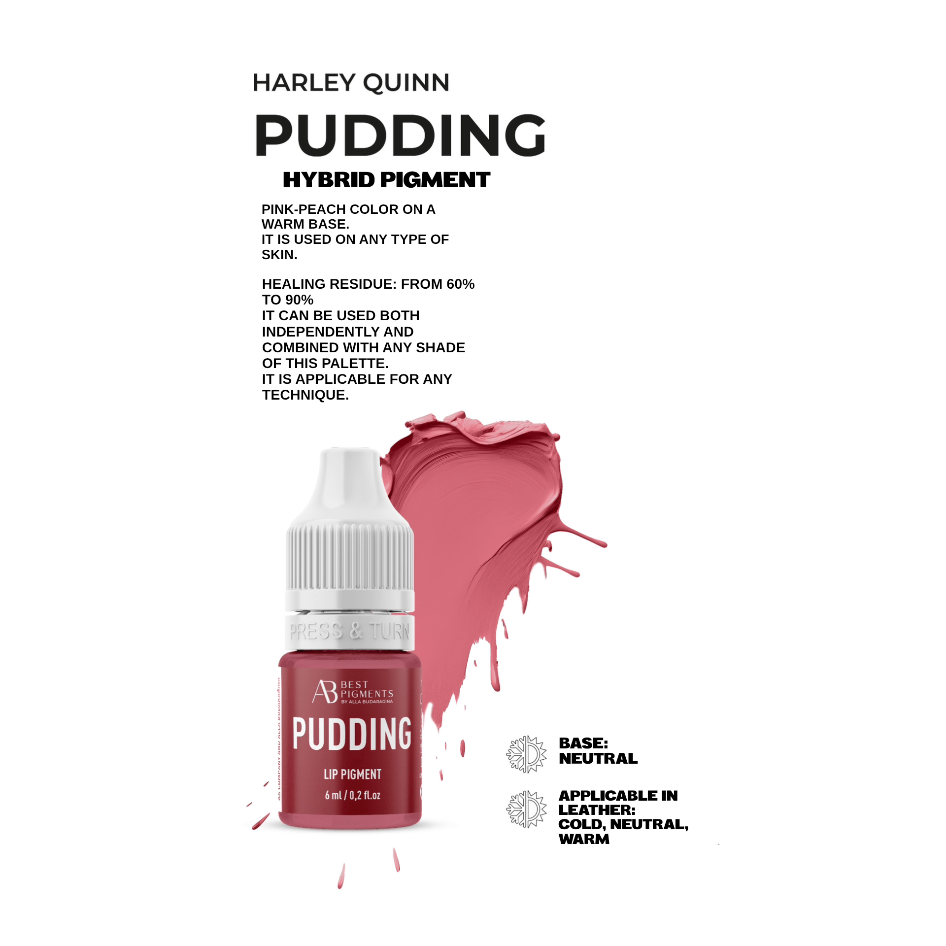 AS Pigments - PUDDING (HARLEY QUINN) 6 ml - mrpmu
