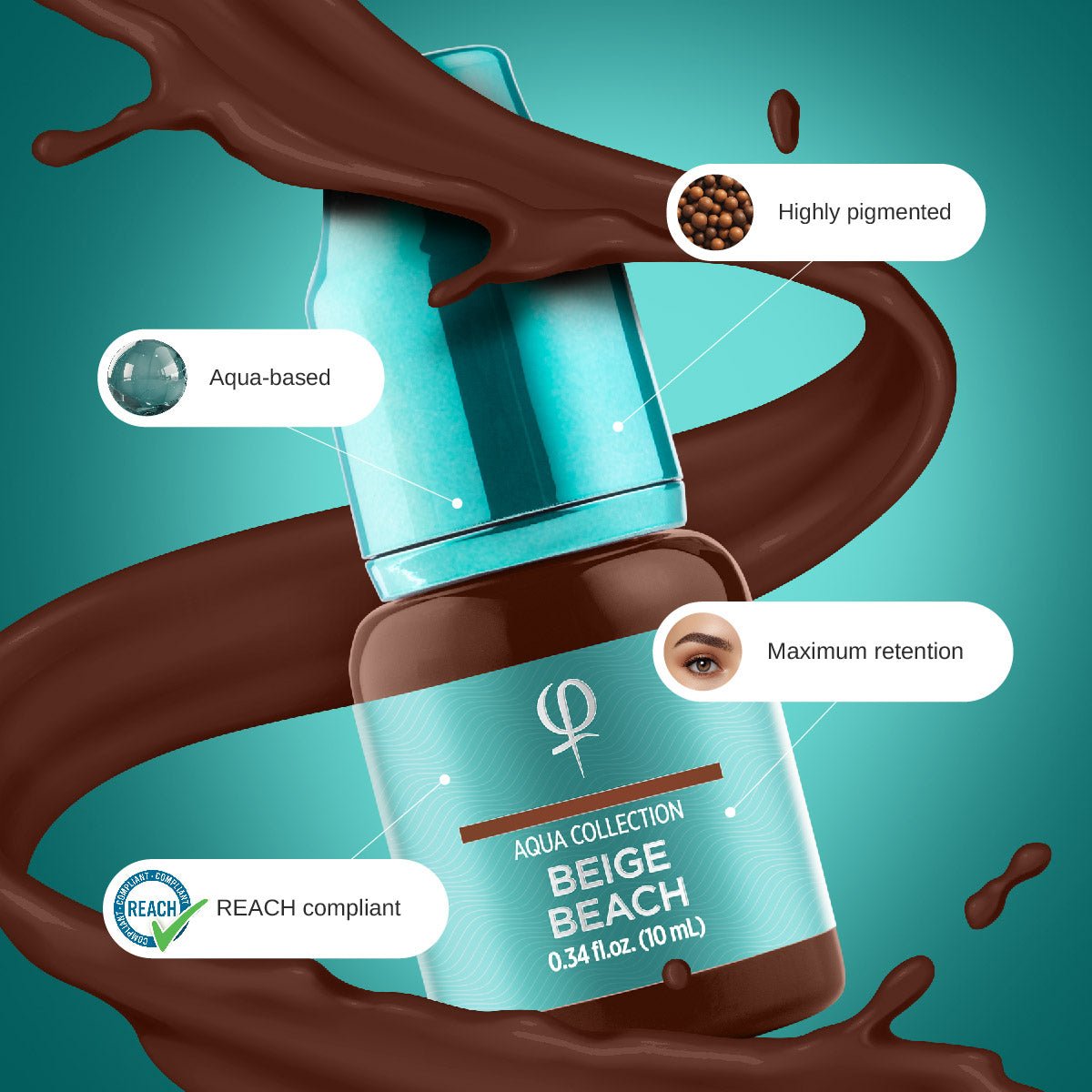 Beige Beach PMU Pigment 10ml - Mr.PMU