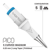 Confezione da 20 cartucce Vertix Pico Magnum Curved Long Taper - mrpmu