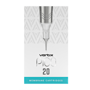 Confezione da 20 cartucce Vertix Pico Round Liner Sloped Long Taper - mrpmu