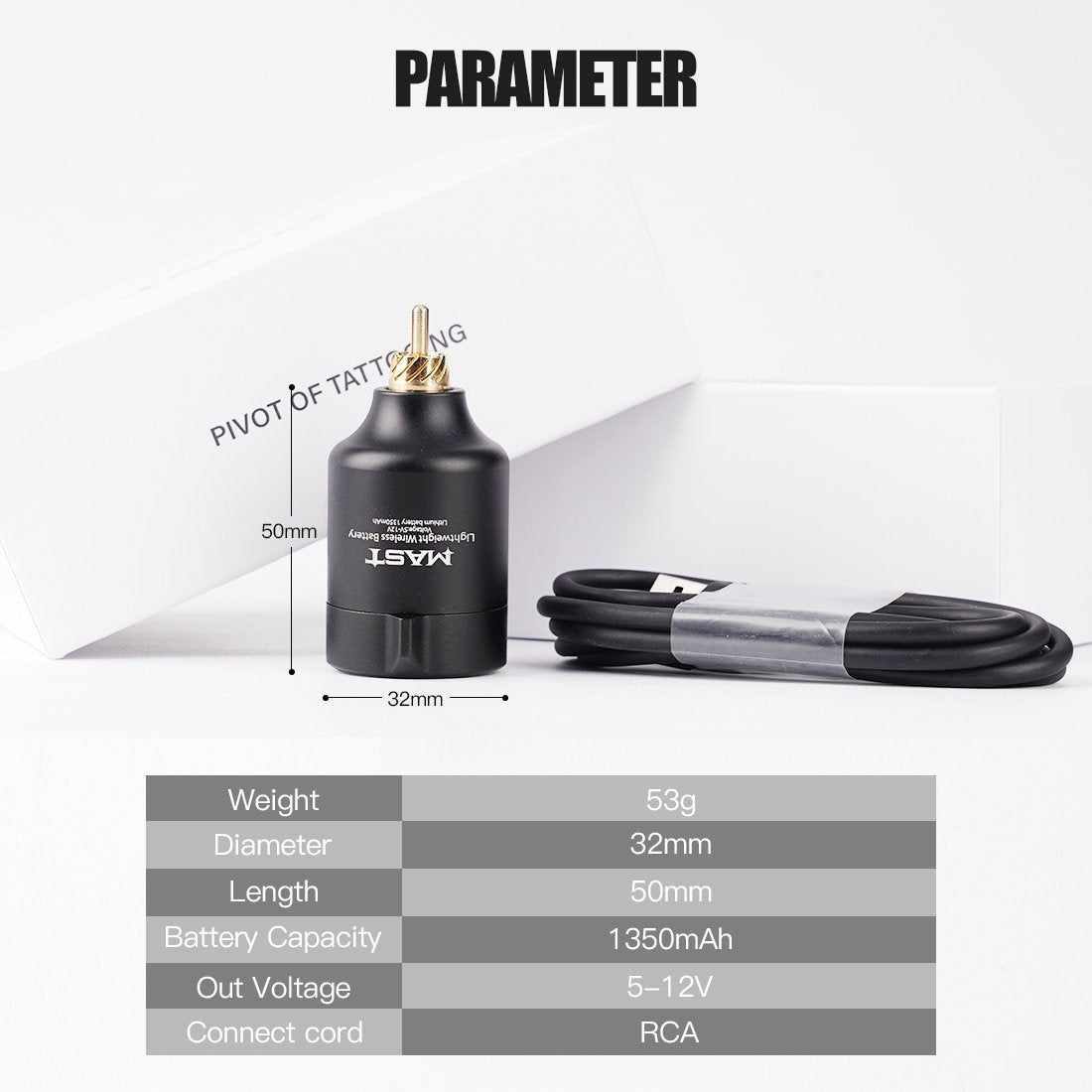 Dragonhawk - Batteria Wireless T1 - Mr.PMU