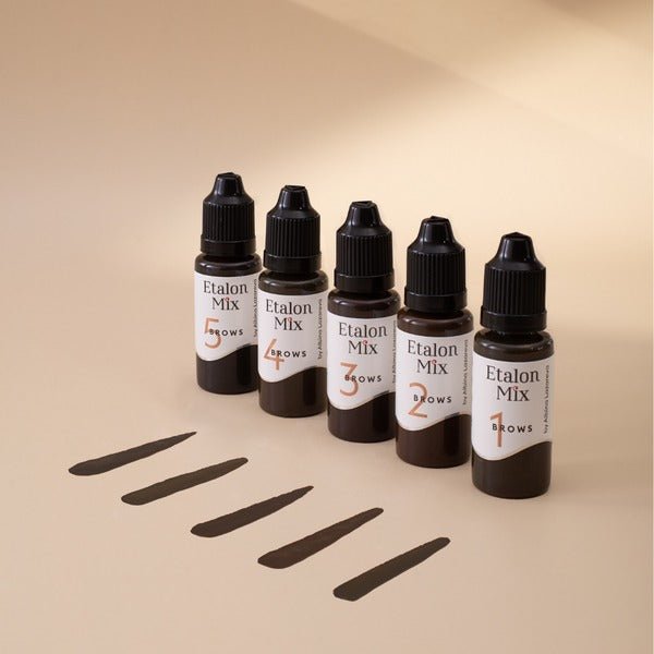 Etalon Mix - Set Pigmenti Sopracciglia Ibridi - mrpmu