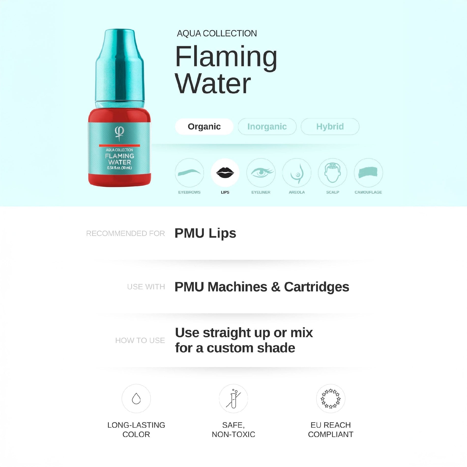 Pigment PMU Flaming Water 10ml