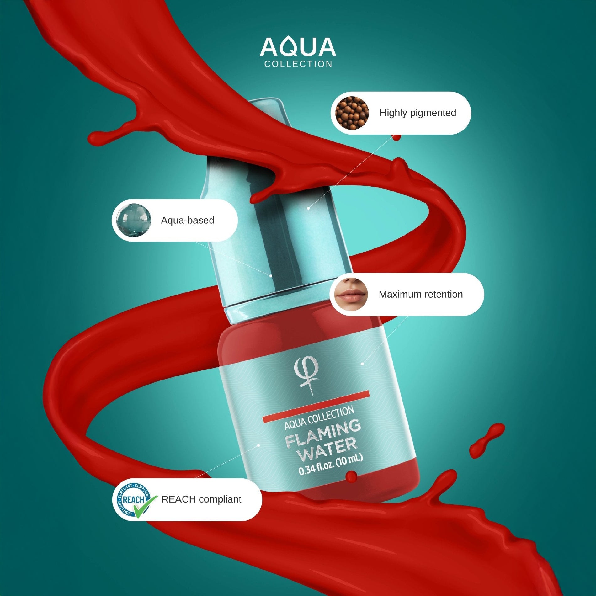 Pigment PMU Flaming Water 10ml