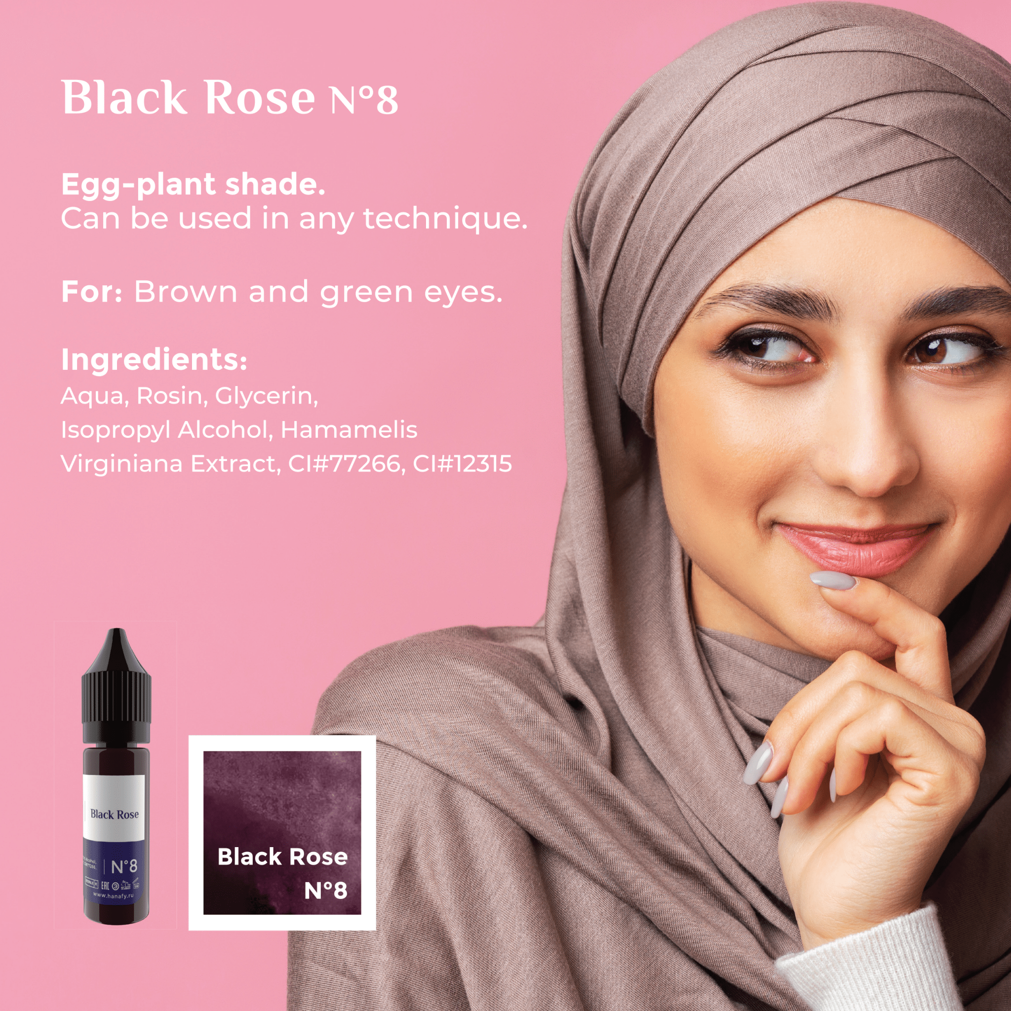 Hanafy - Black Rose 15ml - Mr.PMU