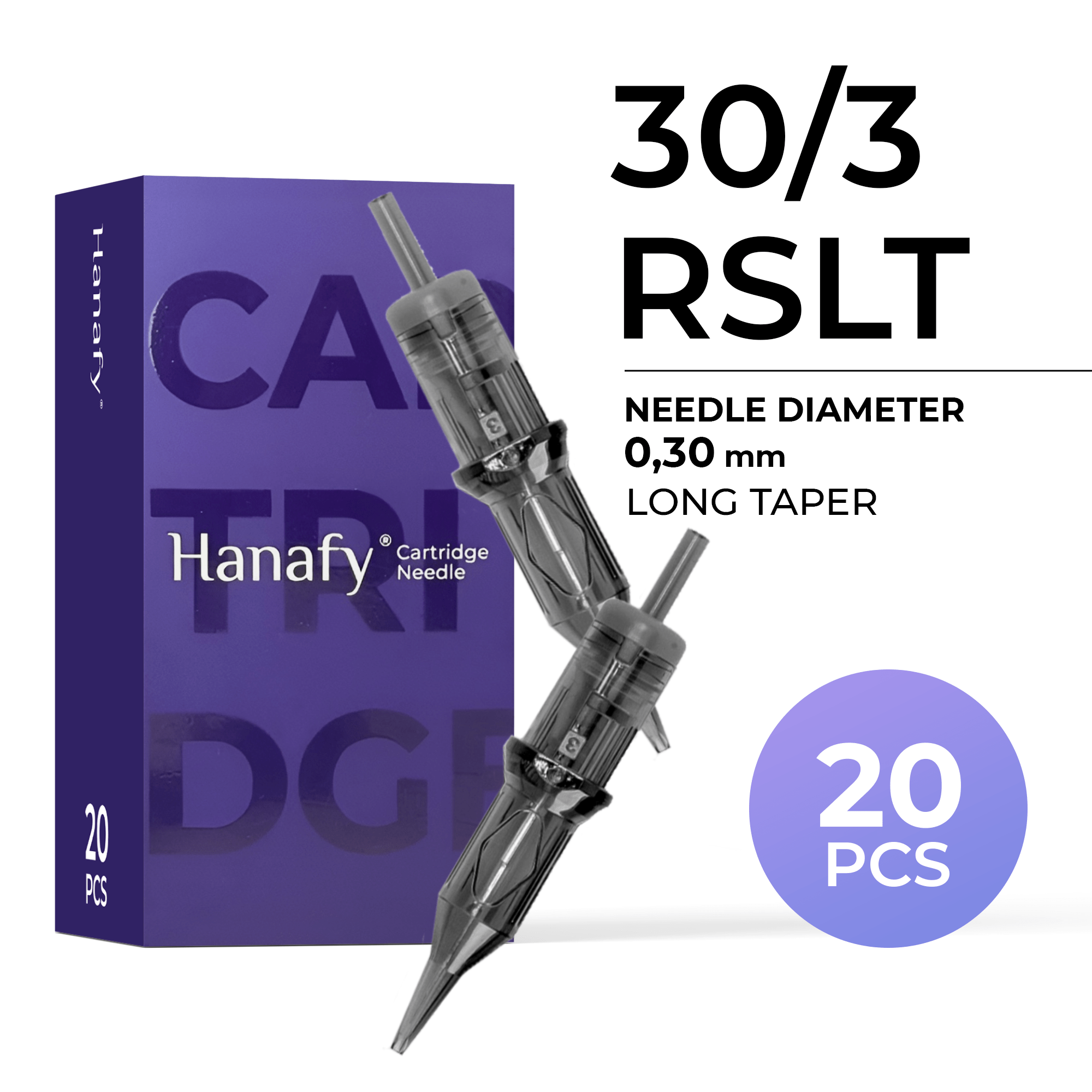 HANAFY - Cartucce 30/3 RSLT (20 pcs) - Mr.PMU