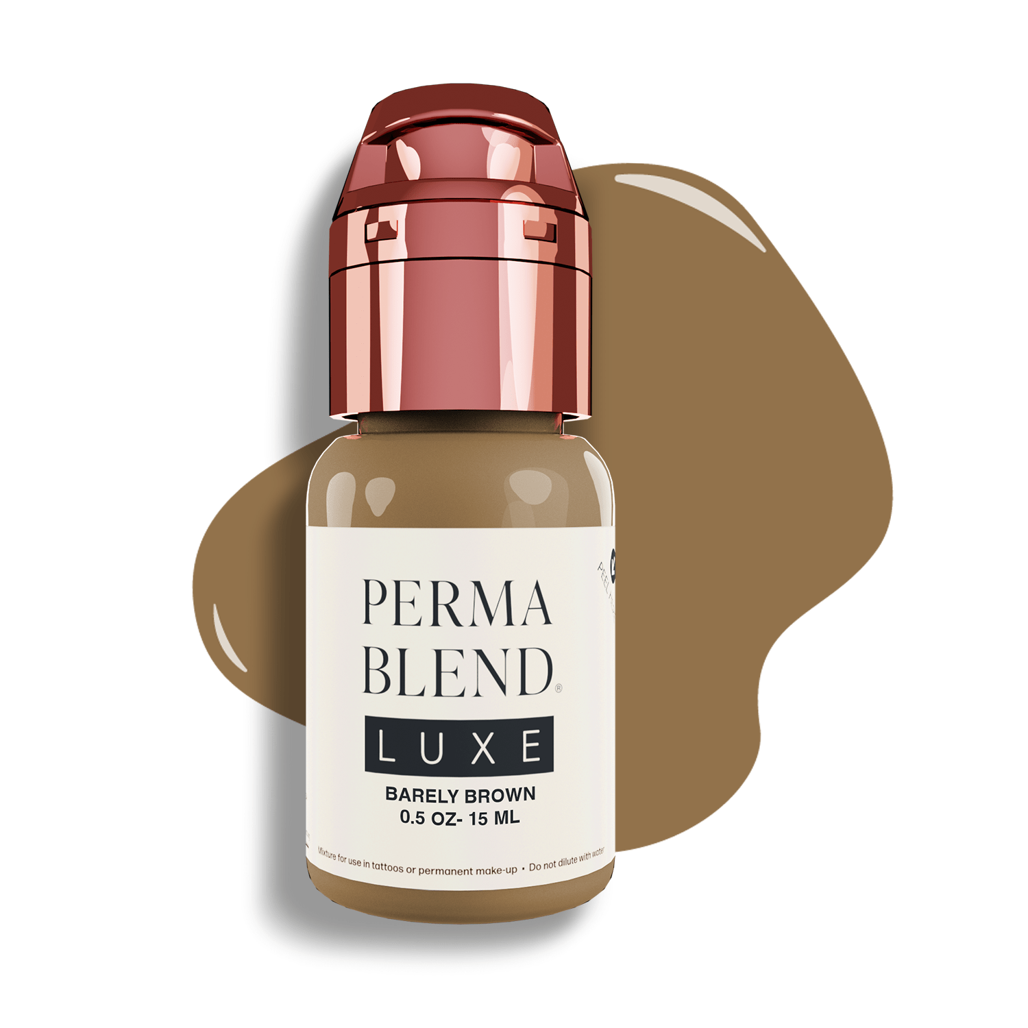 Perma Blend Luxe PMU Ink - Barely Brown 15ml - mrpmu
