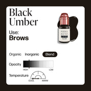Perma Blend Luxe PMU Ink - Black Umber 15ml - mrpmu