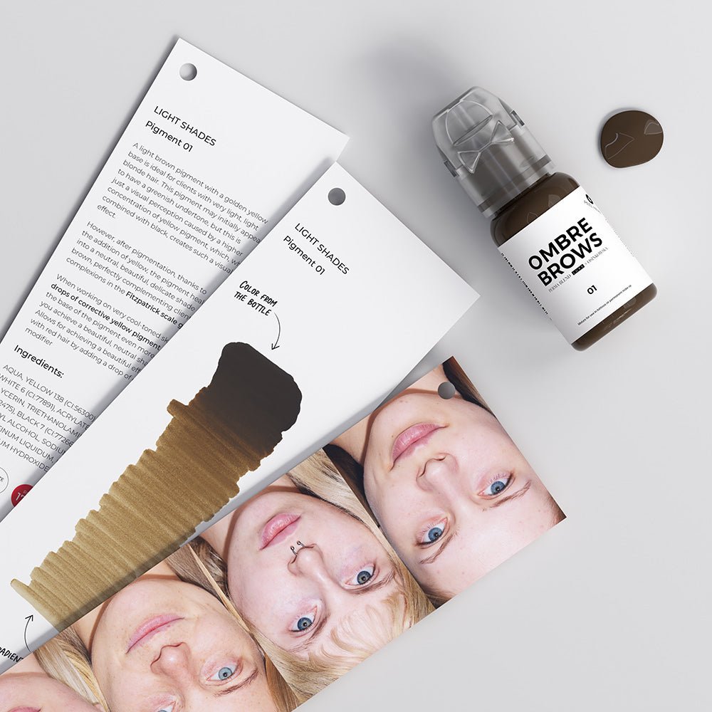 Perma Blend LUXE PMU Ink - Paulina Osinkowska Ombre Brows 01 - mrpmu