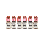 Perma Blend Luxe PMU Ink - Ready Set Go Pre - Modified Set - 6x15ml - mrpmu
