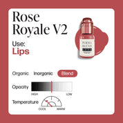 Perma Blend Luxe PMU Ink - Rose Royale V2 15ml - mrpmu