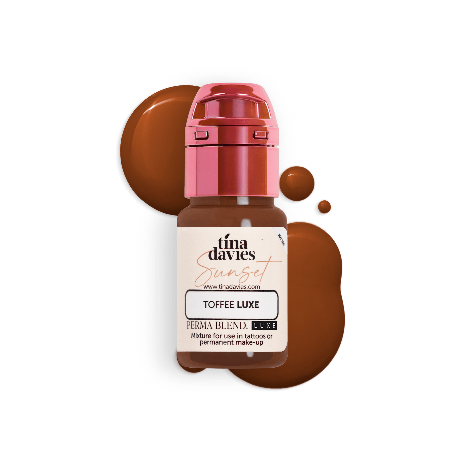 Perma Blend Luxe PMU Ink - Tina Davies Toffee 15ml - mrpmu