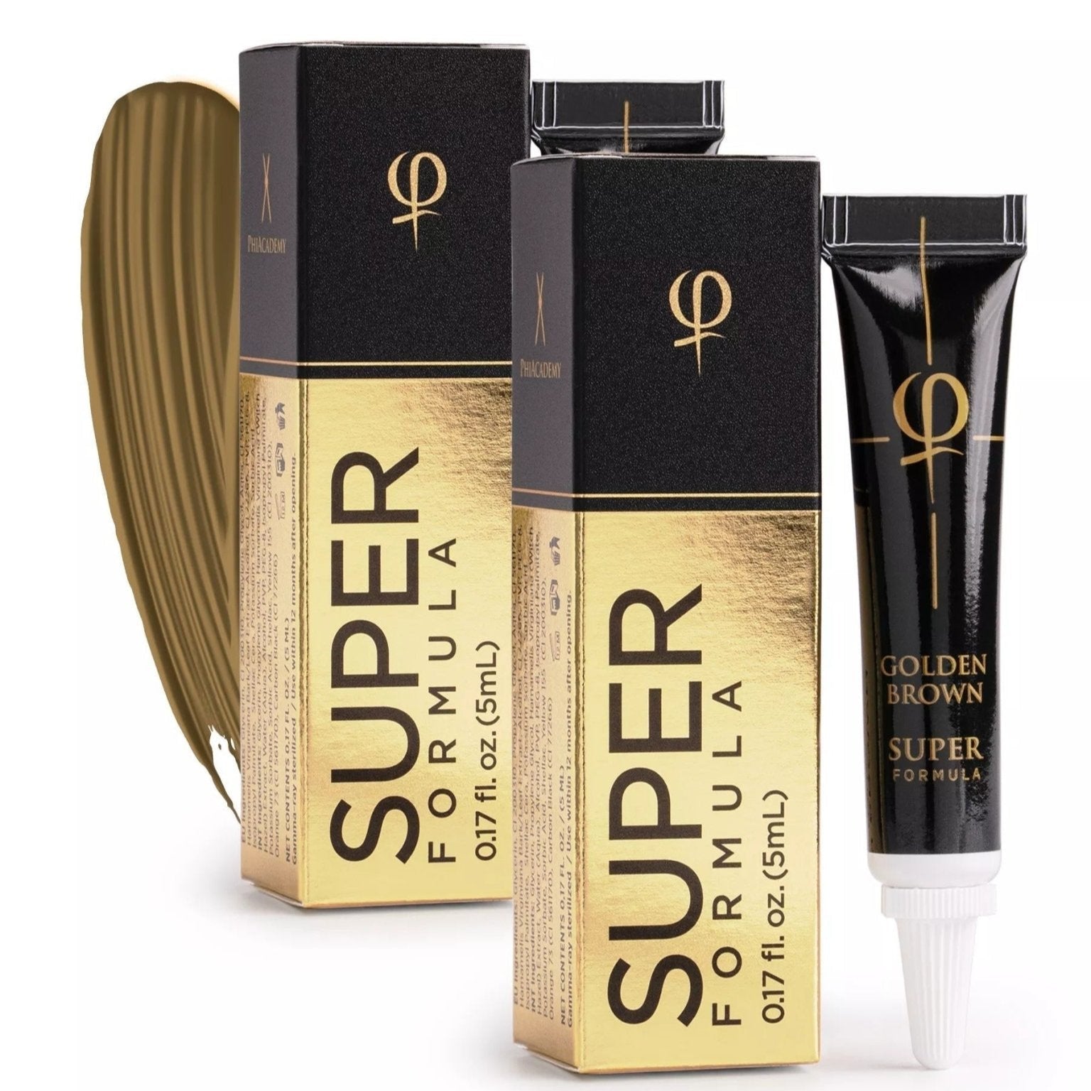 PhiBrows GOLDENBROWN SUPER - 2pcs - Mr.PMU