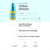 Yellow Stream PMU pigment 10ml - Mr.PMU