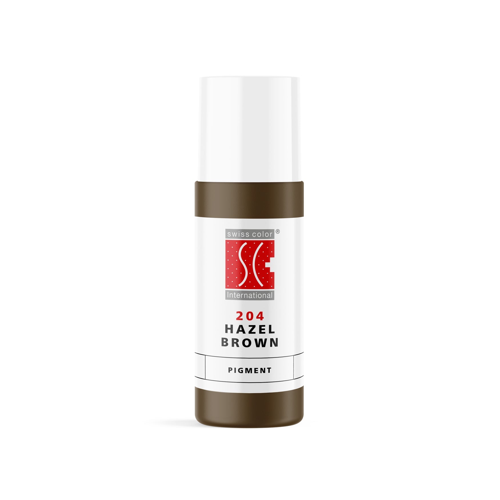 204 Hazel Brown - Pigment Permanent Makeup 5ml - Swiss Color - mrpmu