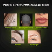 Density Lord – 20 cartucce - Aghi Tricopigmentazione 0503RL – 0.17mm SMP - Mr.PMU