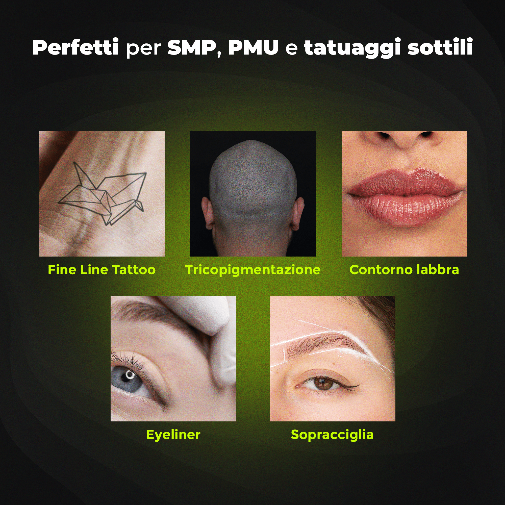 Density Lord – 20 cartucce - Aghi Tricopigmentazione 0503RL – 0.17mm SMP - Mr.PMU