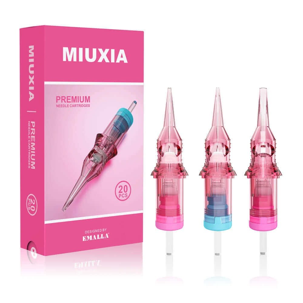 Emalla - Cartușe MIUXIA Premium vârf în V și vârf rotund 20buc - Mr.PMU