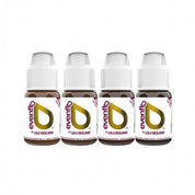 Perma Blend Luxe Evenflo PMU Ink - Set Blond 2 Brunet - 4x15ml - mrpmu