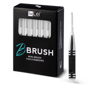 INLEI - B-BRUSH mini periuțe pentru sprâncene 12pz 