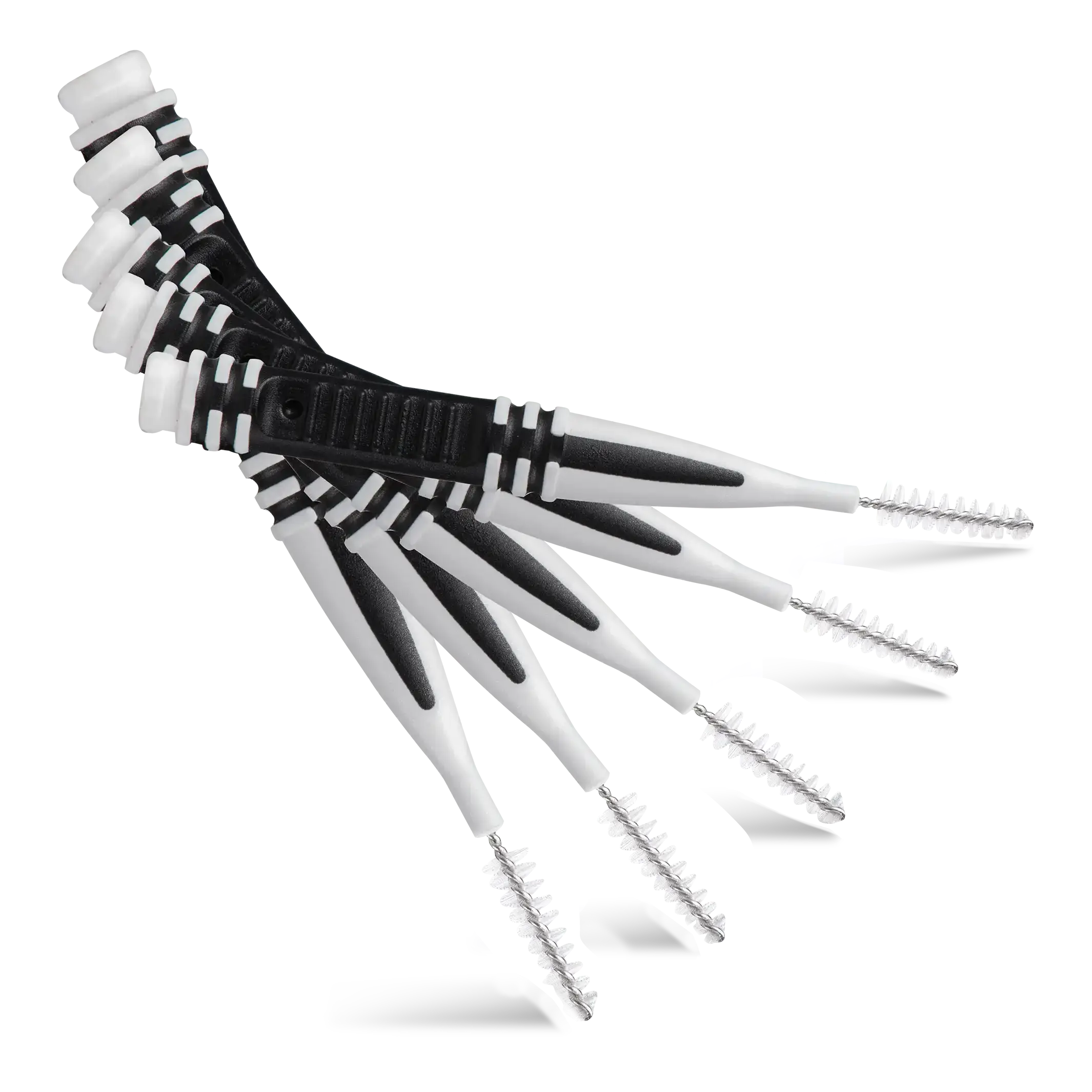 INLEI - B-BRUSH mini periuțe pentru sprâncene 12pz 
