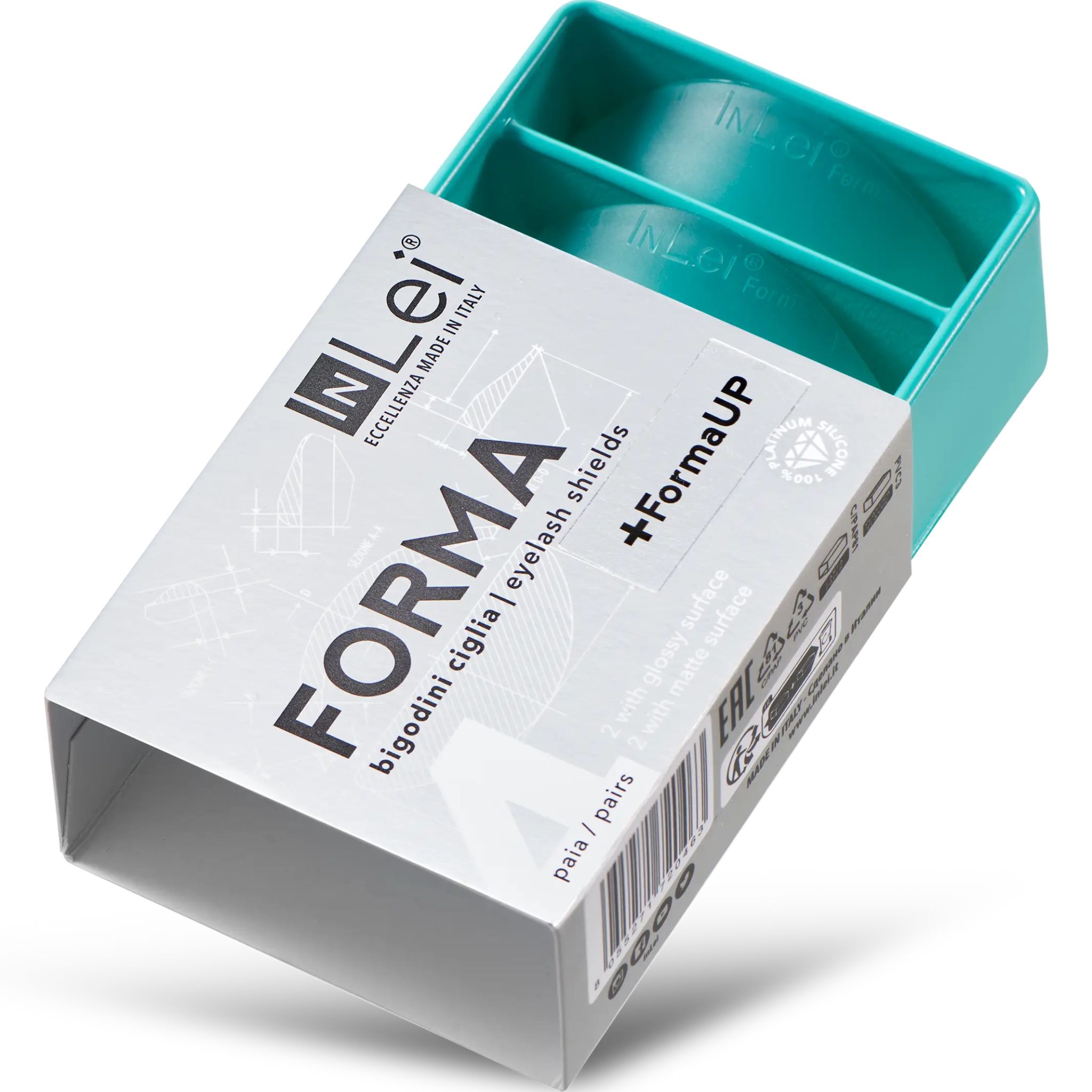 FORMA + FORMA UP bigudiuri din silicon pentru gene universale 4 perechi - Mr.PMU