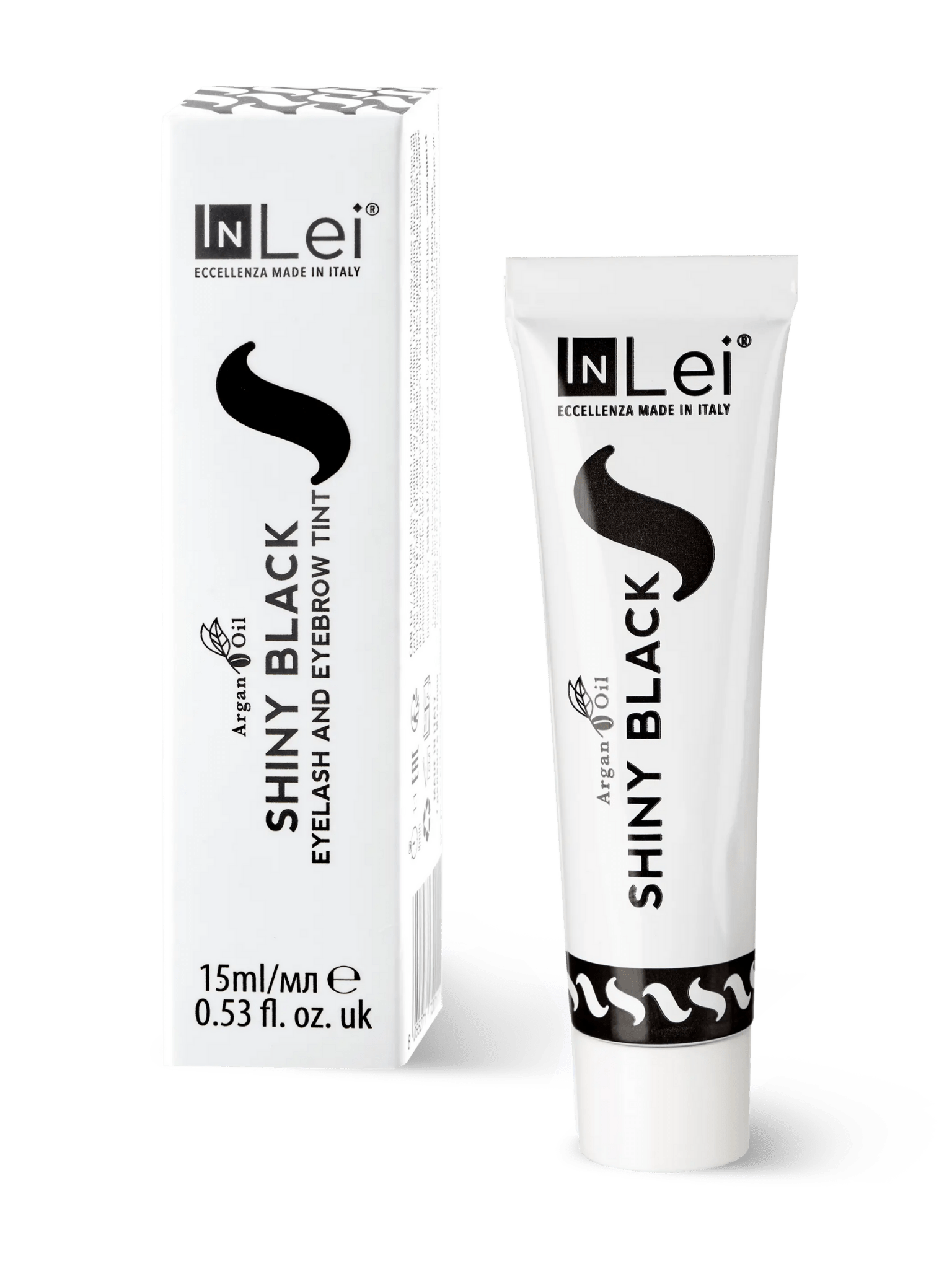 SHINY BLACK vopsea neagră pentru gene și sprâncene cu ulei de Argan 15ml - Mr.PMU