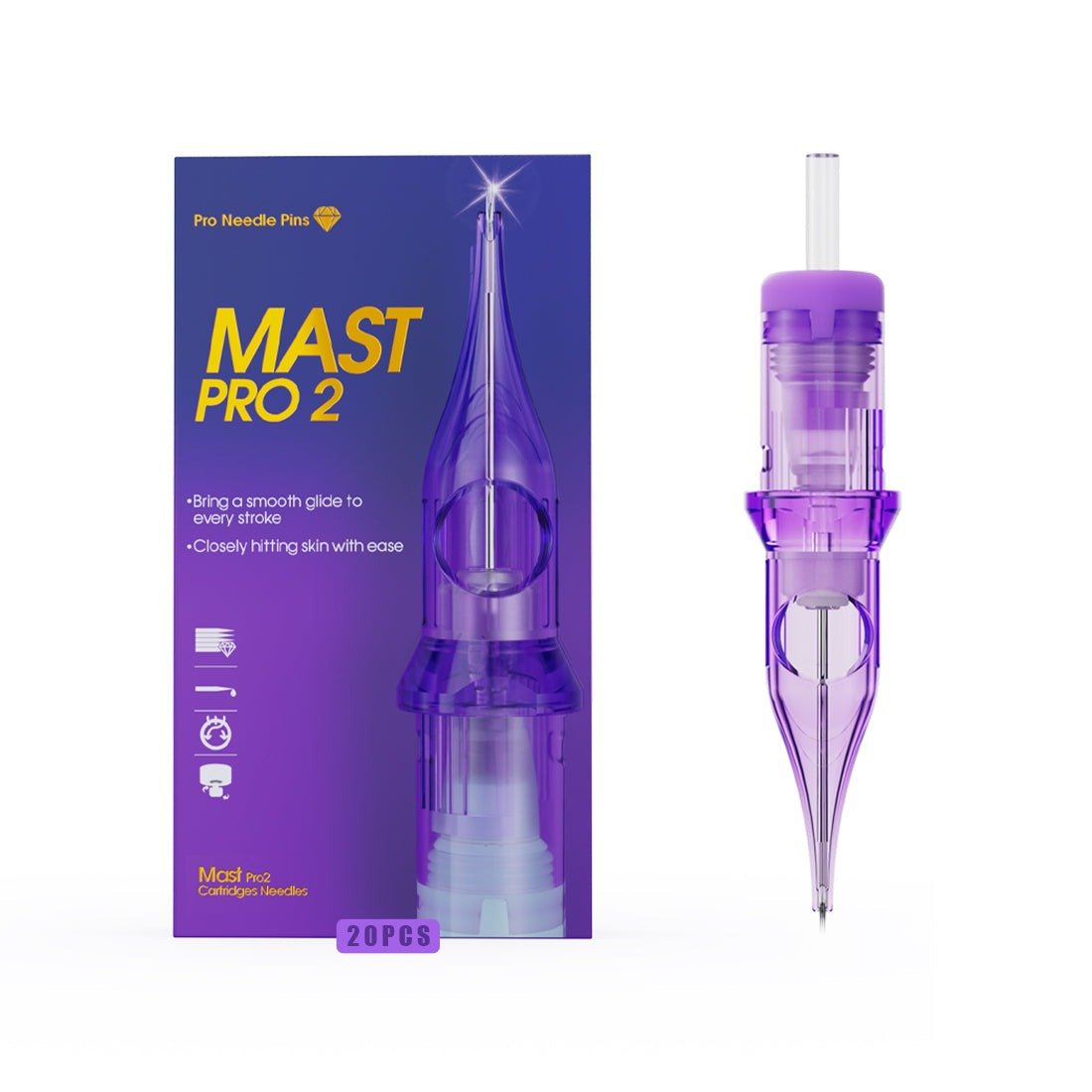 Cartușe Dragonhawk Mast Pro 2 - Round Liner - Mr.PMU