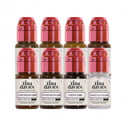 Perma Blend Luxe PMU Ink - Colecția I Love Ink Eyebrow de Tina Davis LUXE - 8x15ml - mrpmu