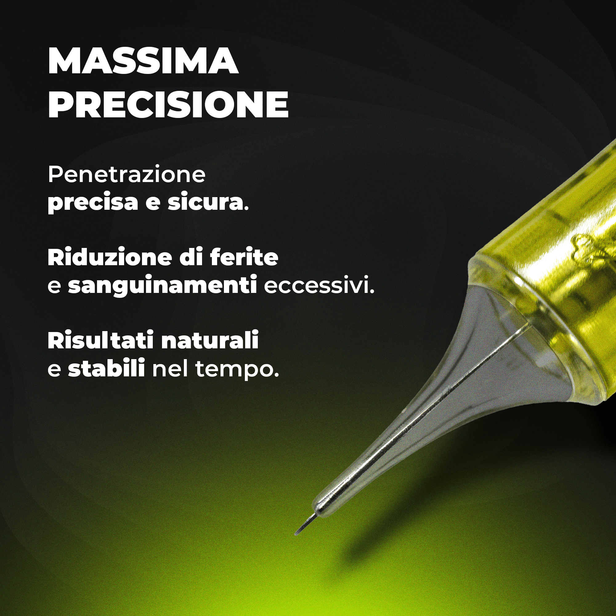 The Untouchable - 20 cartucce - Aghi Tricopigmentazione 0603RL – 0.20mm SMP - Mr.PMU