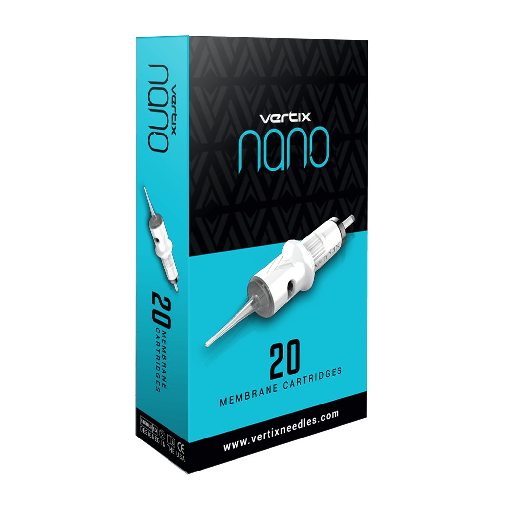 Cutie cu 20 de cartușe Vertix Nano - Liner - mrpmu