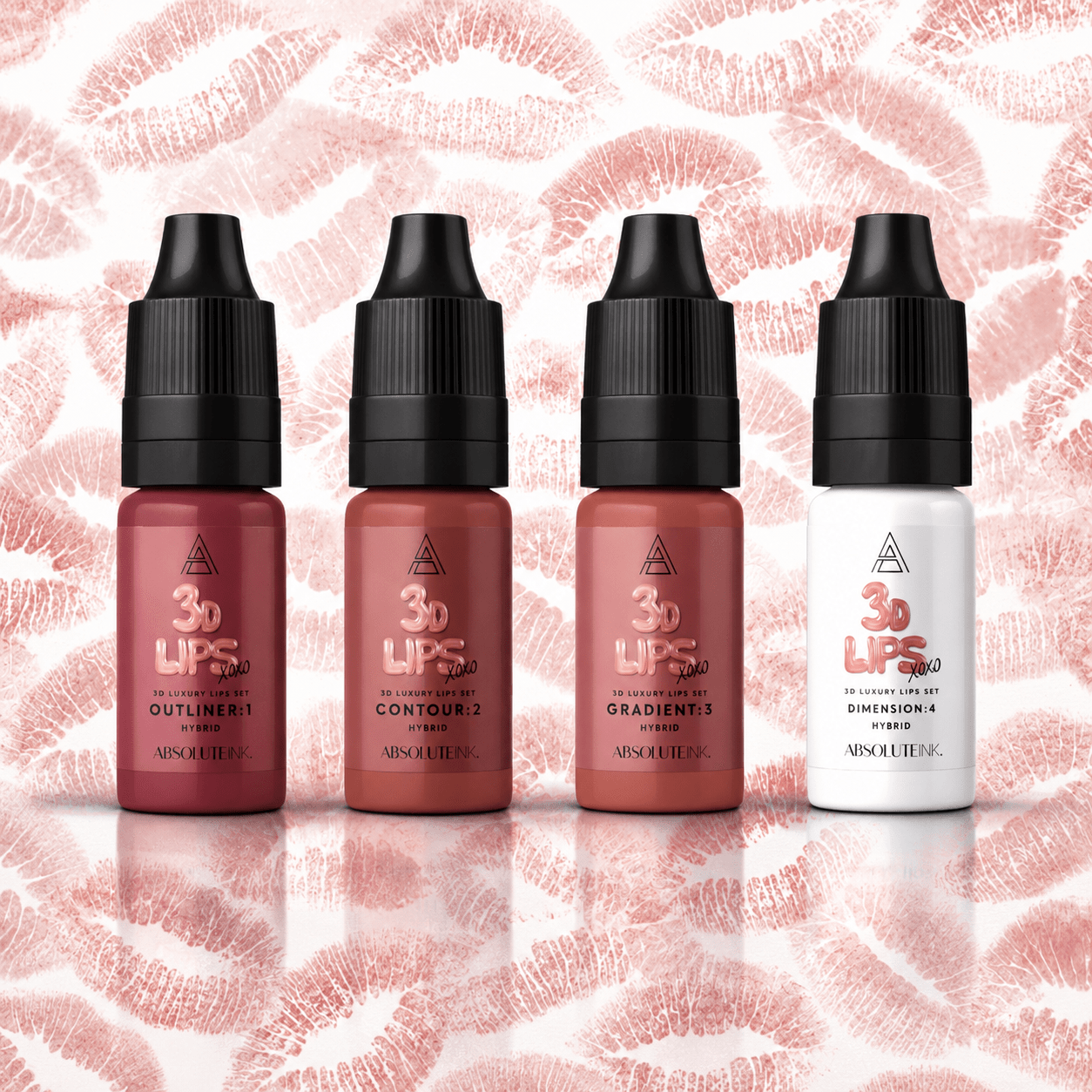 Absolute Ink - SET 3D LIPS - Mr.PMU