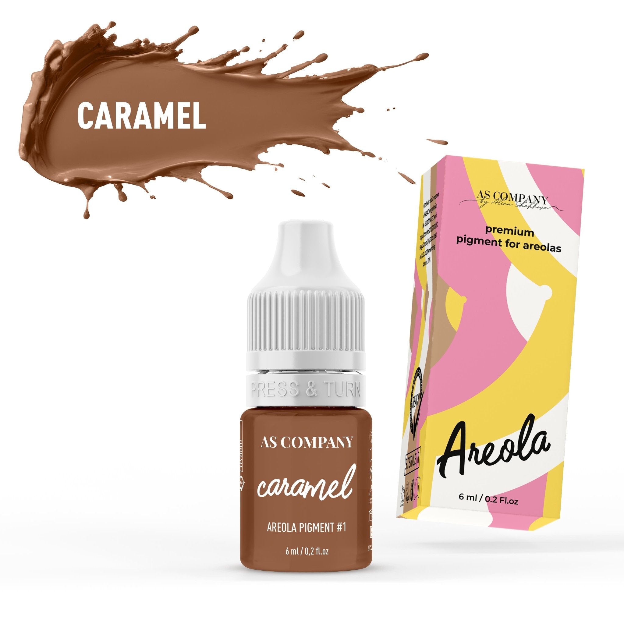 AS Pigments - 1 CARAMEL 6ml - Mr.PMU