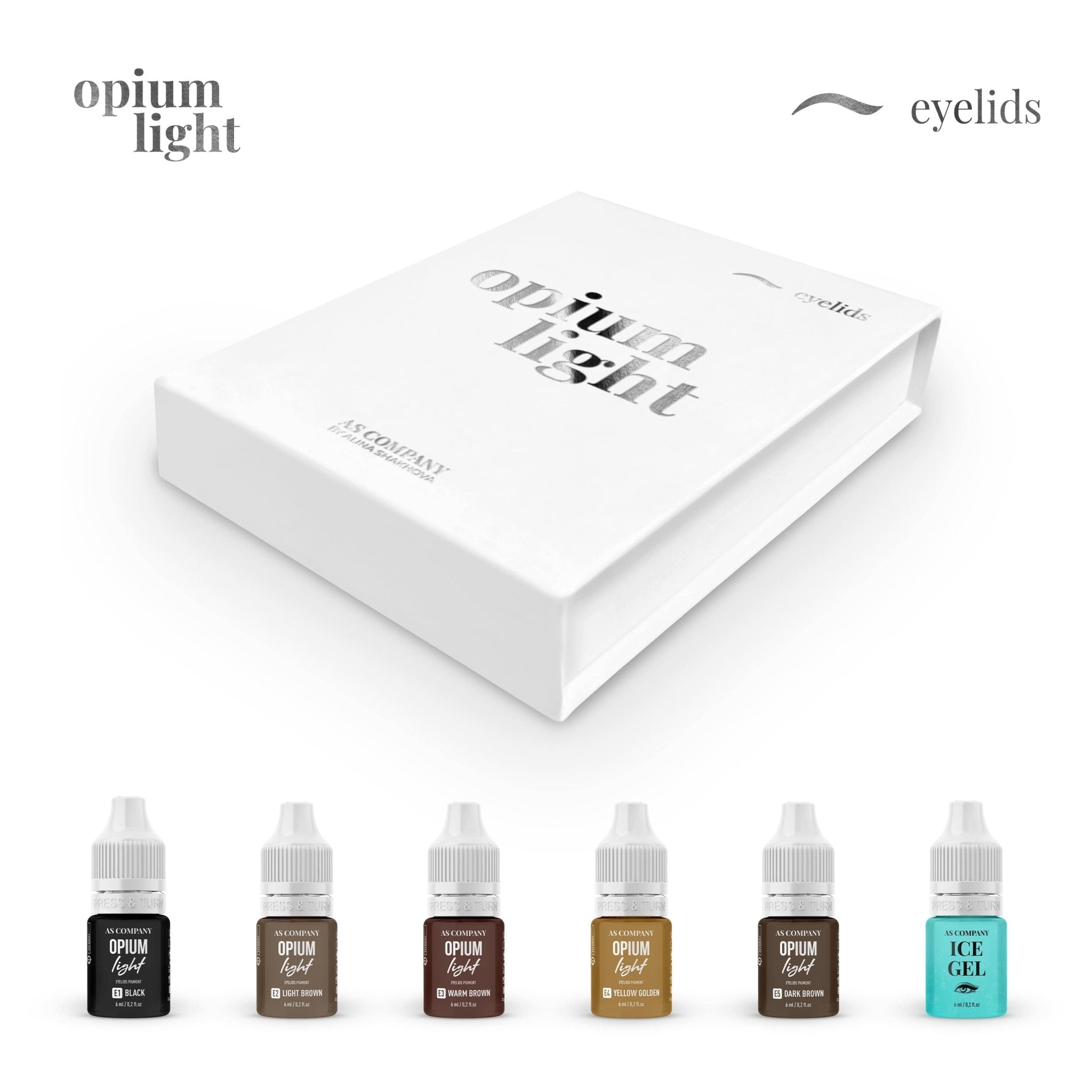 AS Pigments - SET PLEOAPĂ OPIUM LIGHT HYBRID - Mr.PMU
