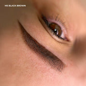 AS Pigments - Pigment mineral pentru sprâncene M5 BLACK BROWN (OPIUM LIGHT) - mrpmu