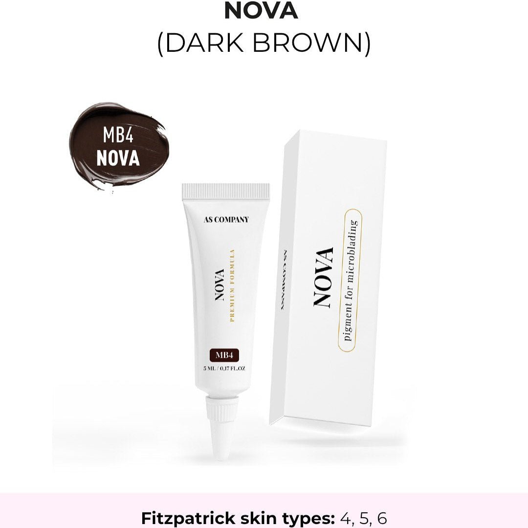 AS Pigments - MB4 NOVA (Microblading Pigment), 5ml - Mr.PMU