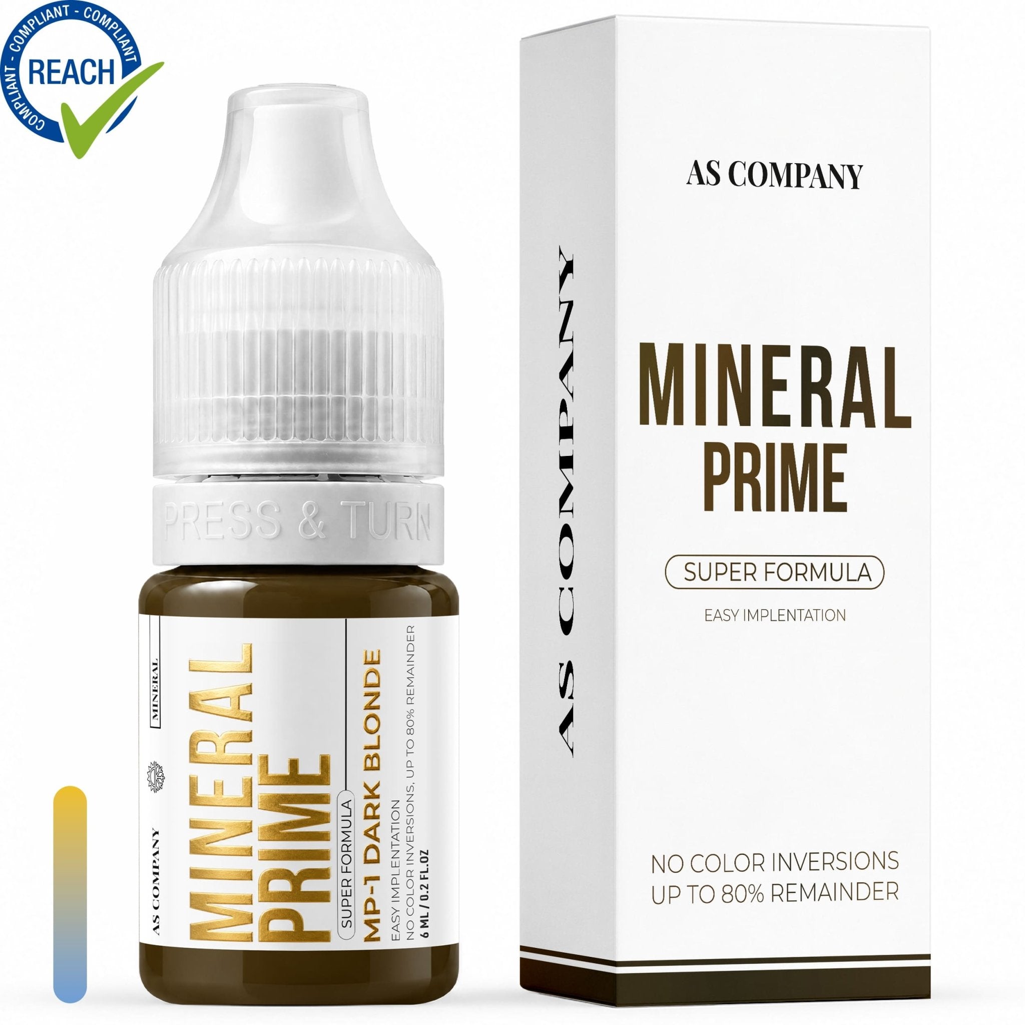 AS PIGMENTS - MP1 Dark Blonde – Mineral Prime SUPER Formula 6 ml - Mr.PMU