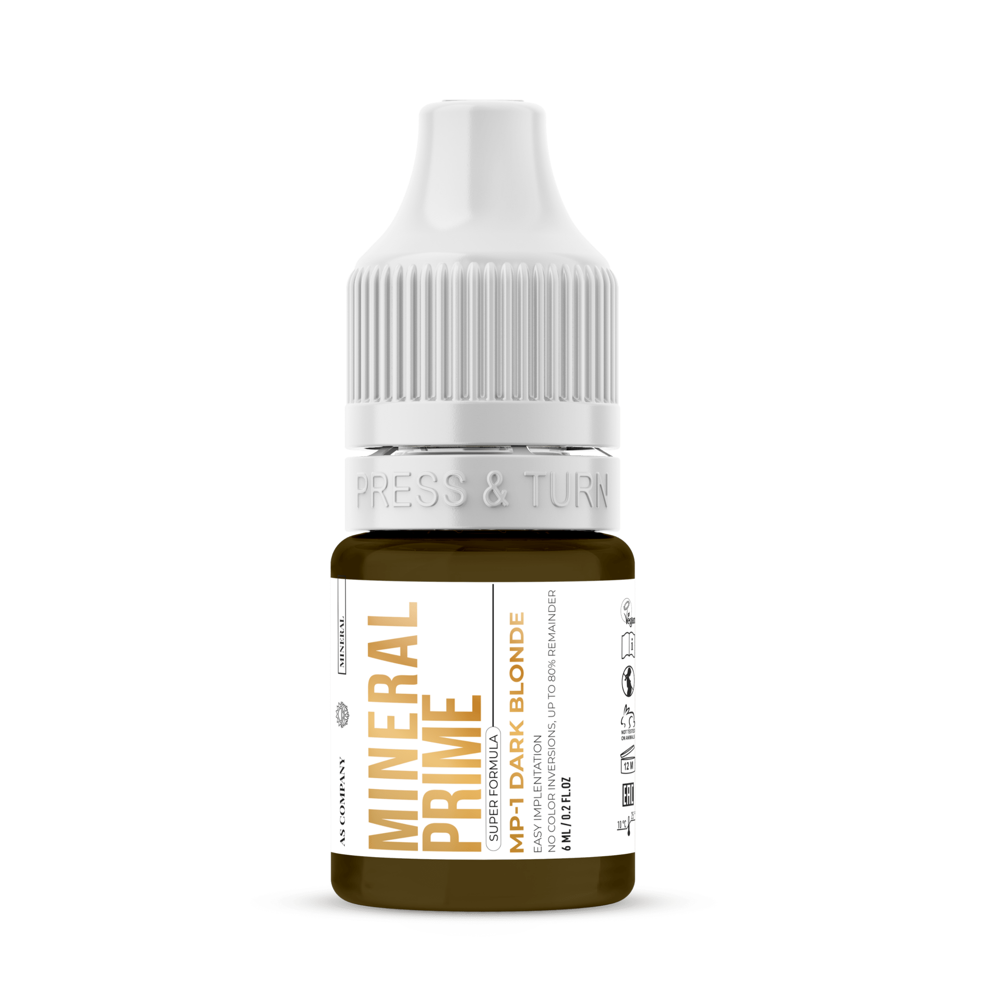 AS PIGMENTS - MP1 Dark Blonde – Mineral Prime SUPER Formula 6 ml - Mr.PMU