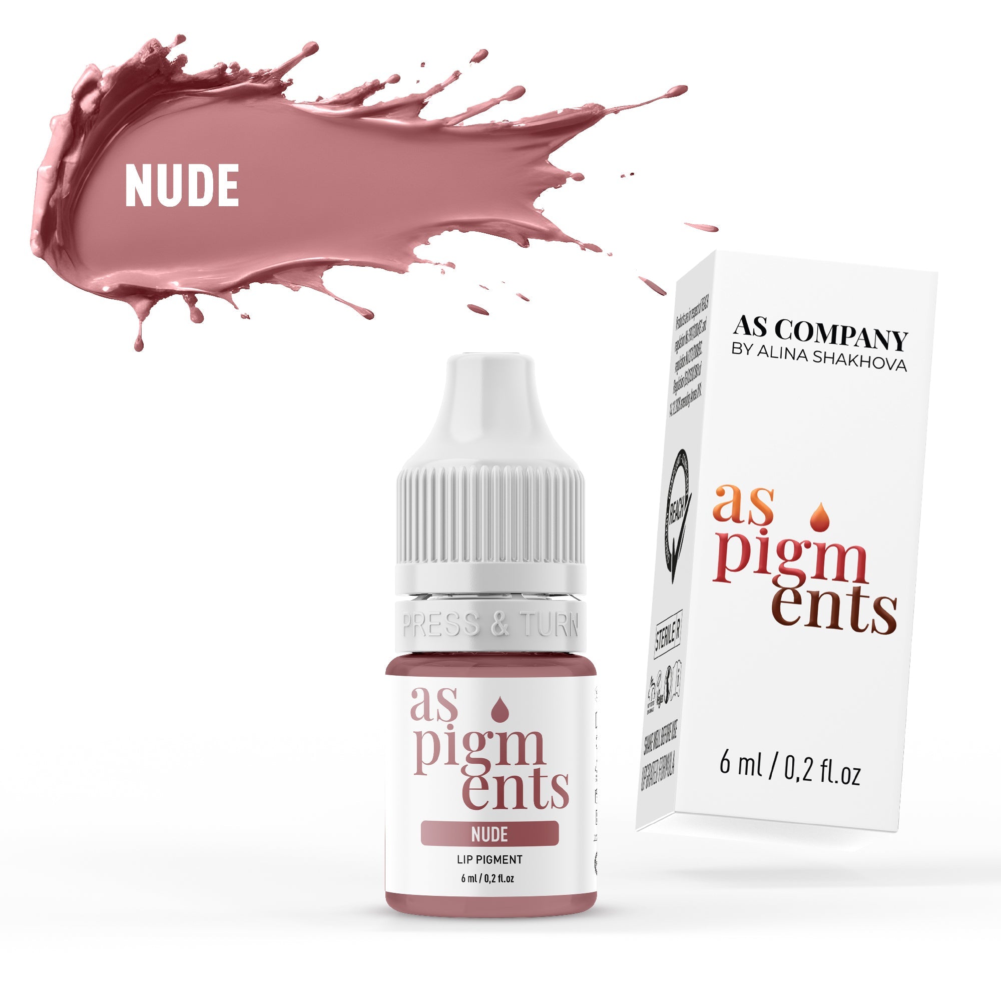 AS Pigments - NUDE Lip Pigment - mrpmu