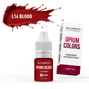 AS Pigments - OPIUM COLORS - L14 BLOOD pigment de buze - mrpmu